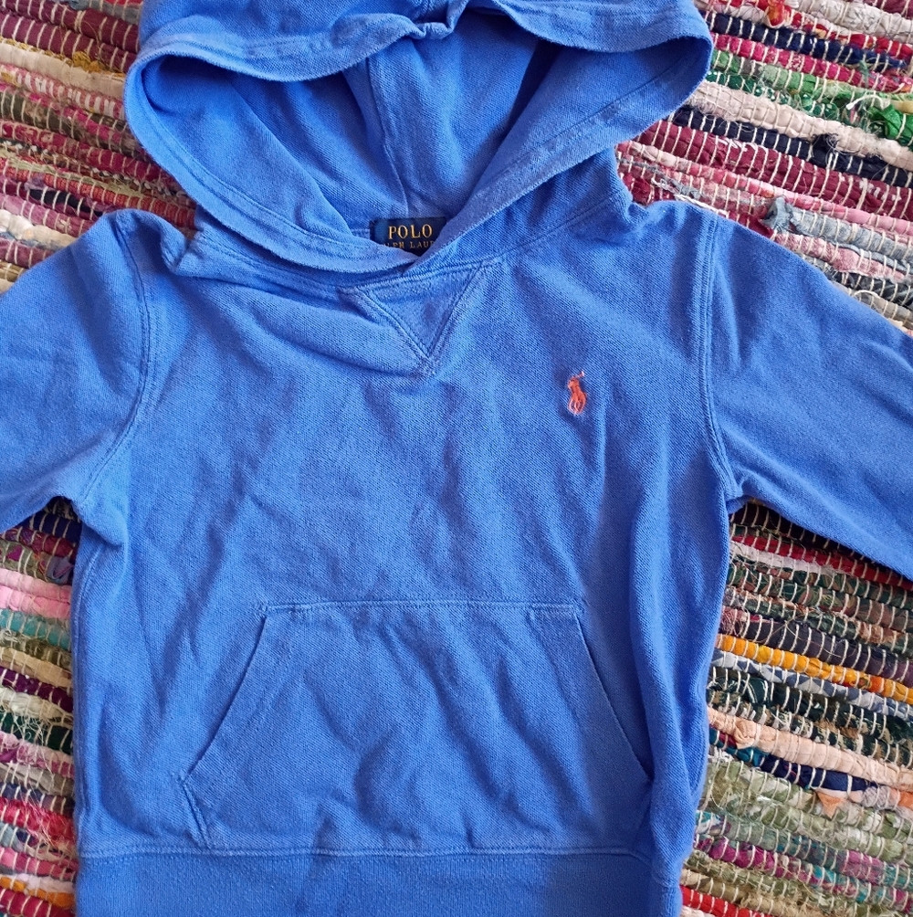 Polo by Ralph Lauren Kids Bright Blue Hoodie